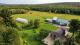 Danville (Estrie) : Domaine champtre de 192 acres, maison de 6 chambres, rablire